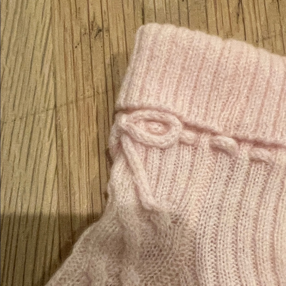 Vince baby Cozy cashmere Pink Baby Socks